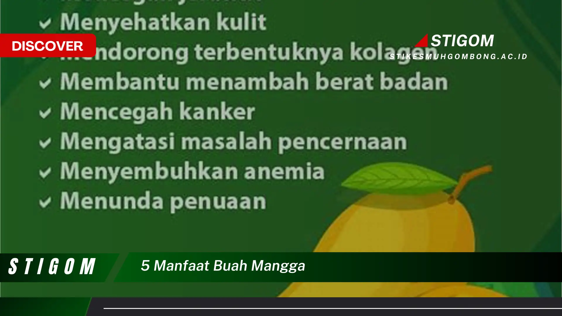 Ketahui 5 Manfaat Buah Mangga untuk Kesehatan Tubuh Anda