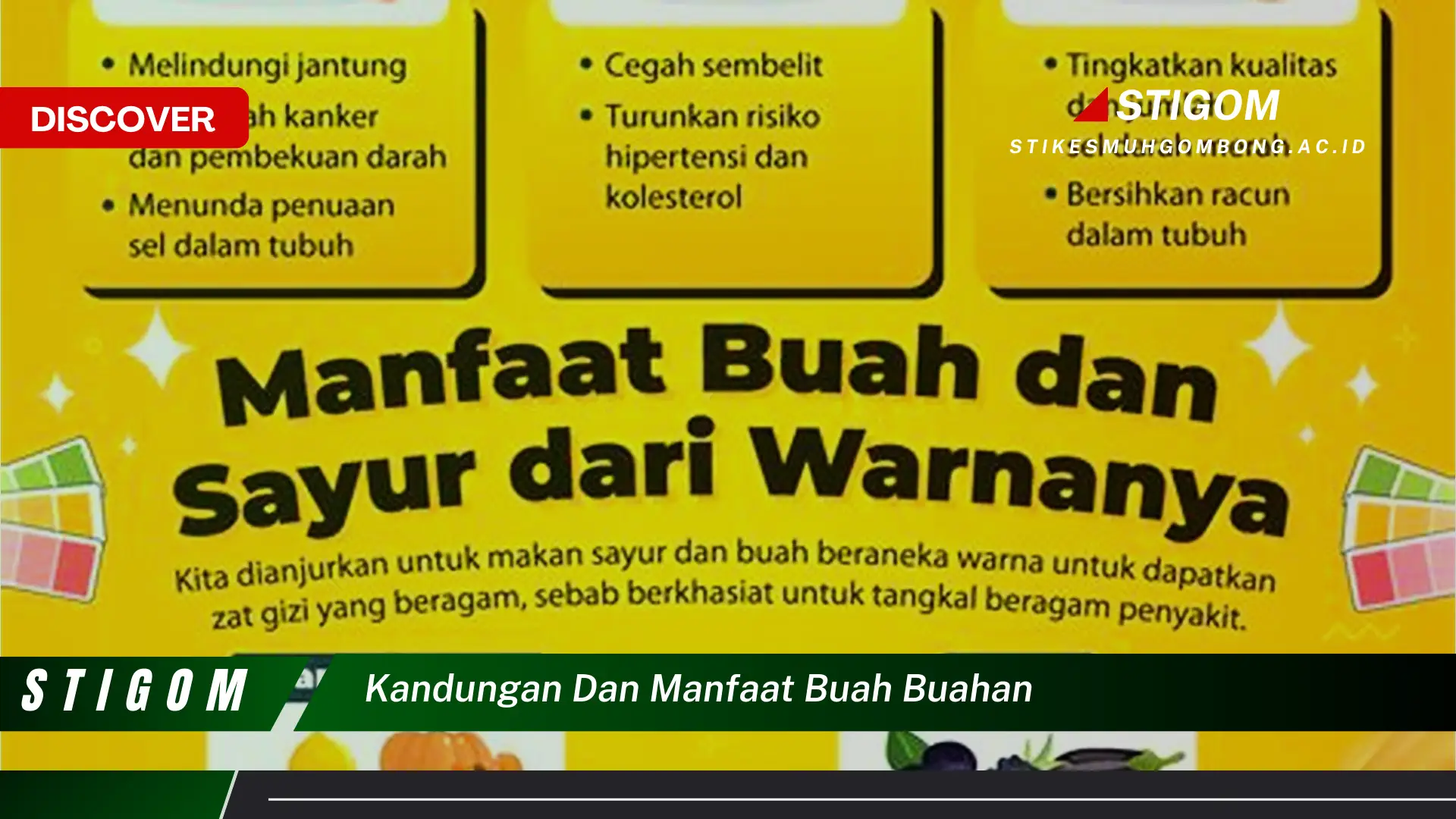 Ketahui 8 Manfaat Buah,buahan, Ragam Kandungan dan Khasiatnya untuk Kesehatan