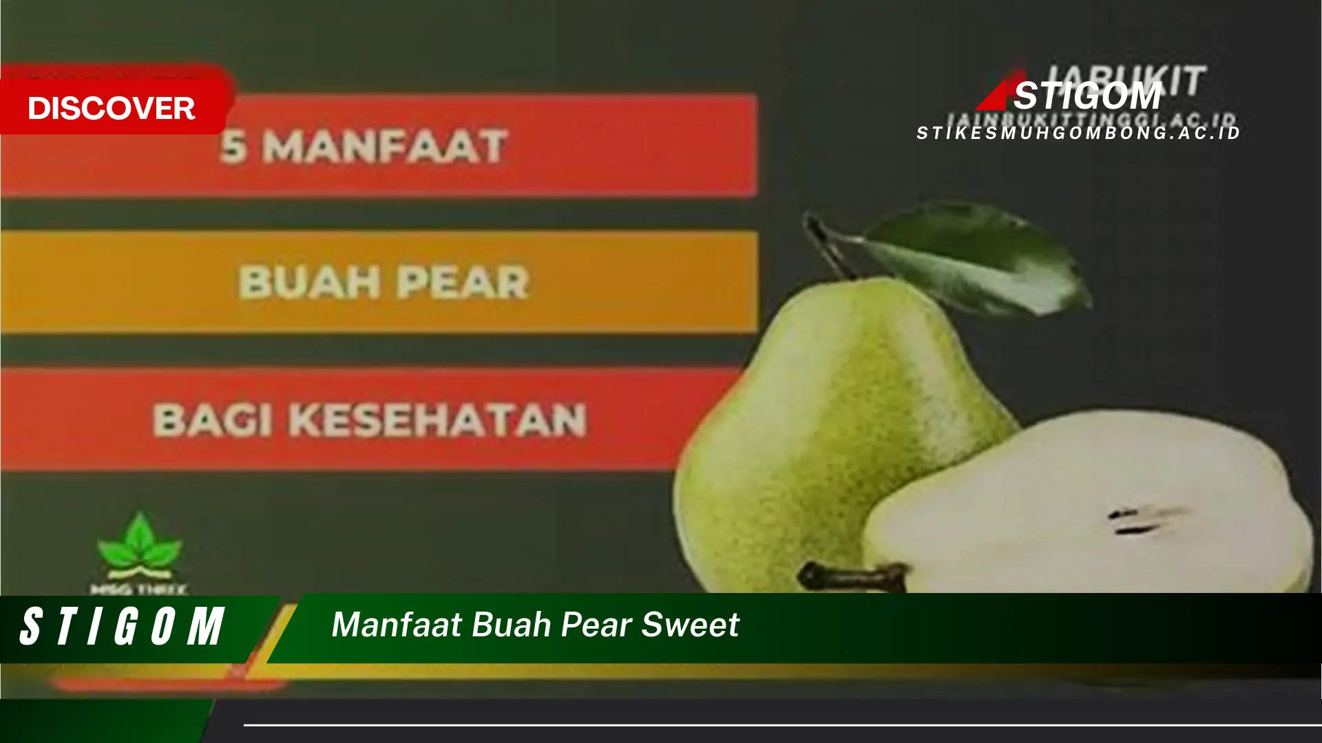 Ketahui 9 Manfaat Buah Pear Sweet untuk Kesehatan Tubuh Anda