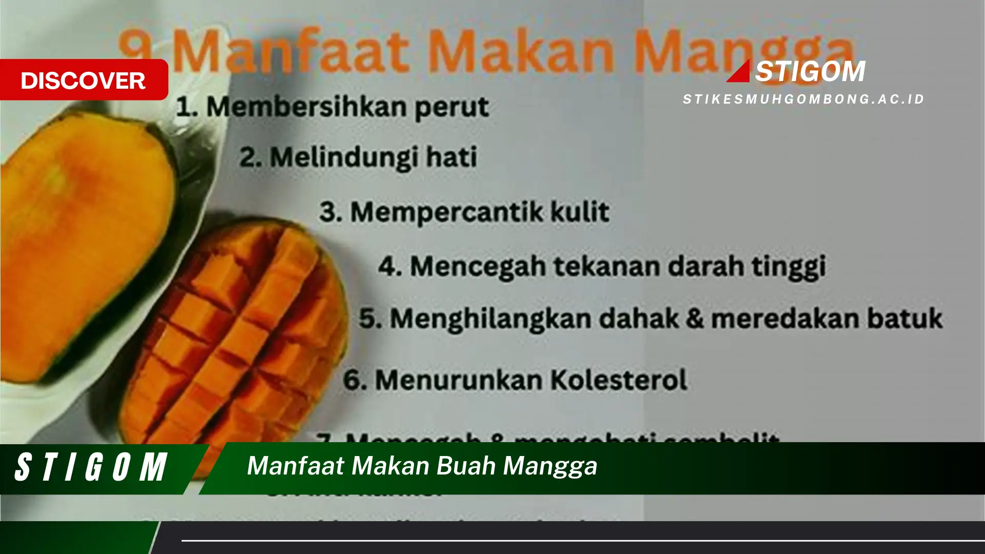 Ketahui 10 Manfaat Makan Buah Mangga untuk Kesehatan Tubuh Anda